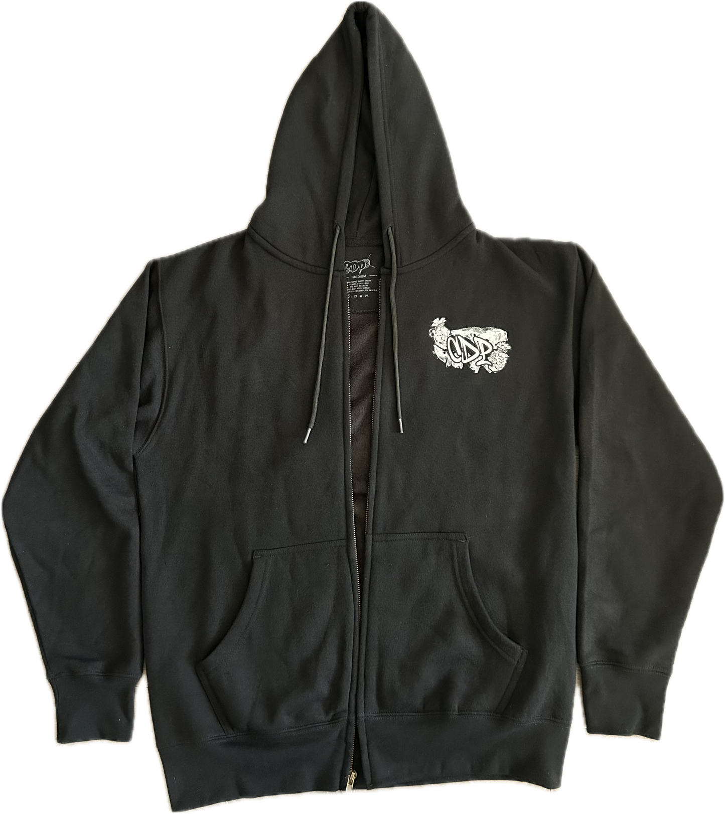 Laugh Now , Cry Later CDP Zip-Up Hoodie